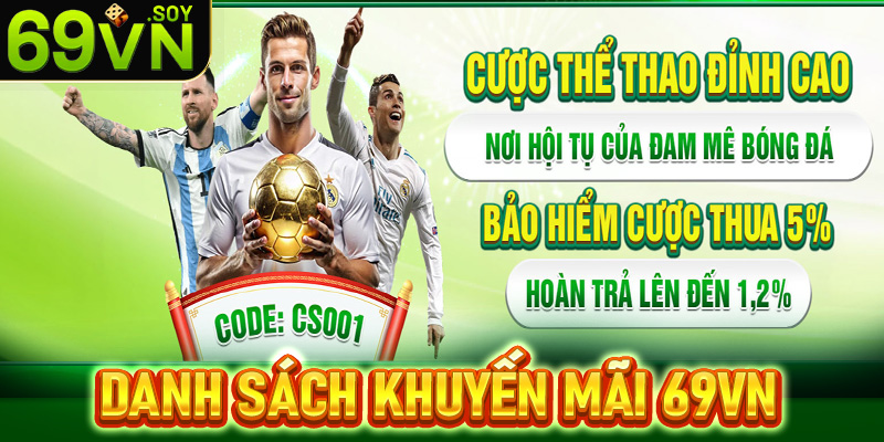 Một số chương trình khuyến mãi 69vn hot nhất hiện nay